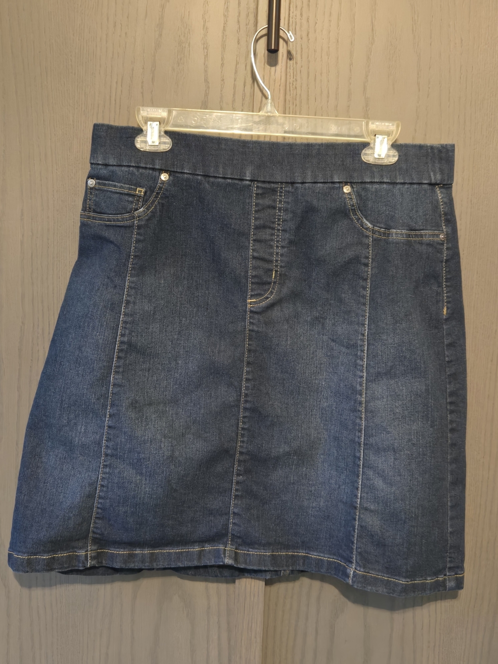 Kim Rogers Blue Denim Skirt